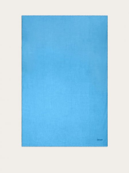 Ferragamo | Women's Cashmere Shawl - Denim