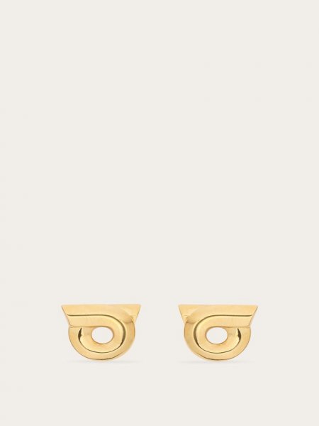 Ferragamo | Women's Gancini Earrings - Gold (Size 14)