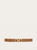 Ferragamo | Women's Adjustable Gancini Belt - Camel