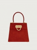 Ferragamo | Women's Iconic Top Handle - Velvet Red