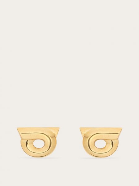 Ferragamo | Women's Gancini Earrings - Gold (Size 18)
