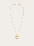 Ferragamo | Women's Gancini Pendant Necklace - Gold