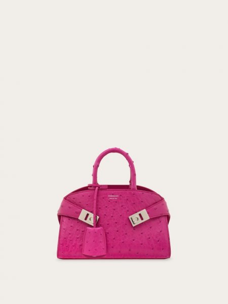 Ferragamo | Women's Hug Handbag - Cherry