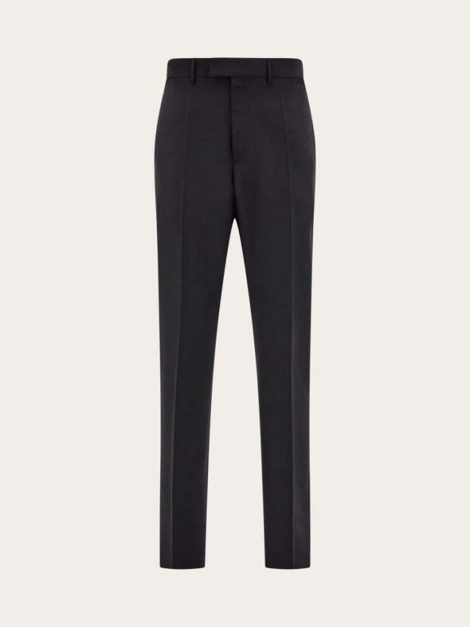 Ferragamo | Men's Cotton Canvas Pants -