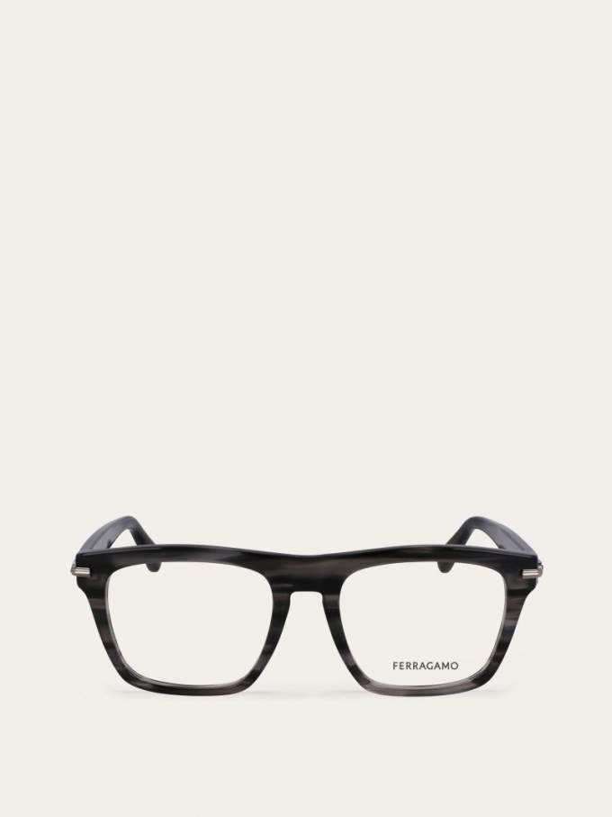 Ferragamo | Men's Optical Glasses - Grey