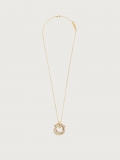 Ferragamo | Women's Gancini Pendant Necklace - Gold