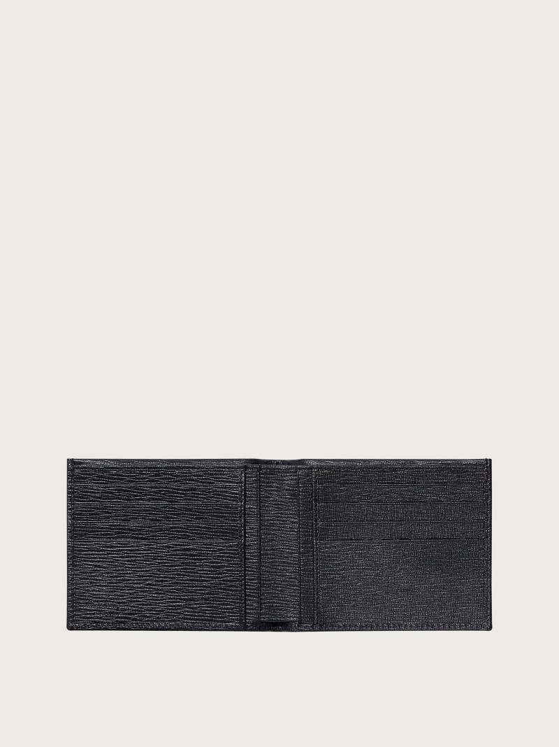 Ferragamo | Men's Gancini Wallet - Black