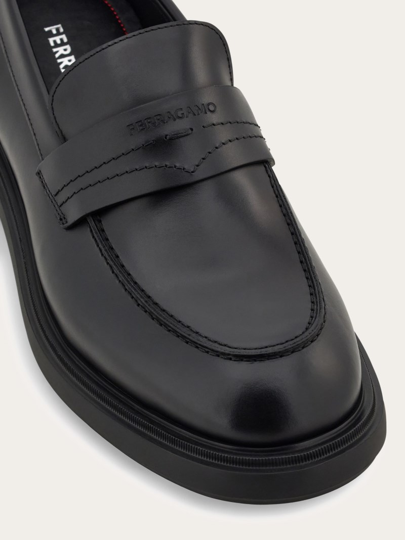 Ferragamo | Men's Penny Loafer - Black