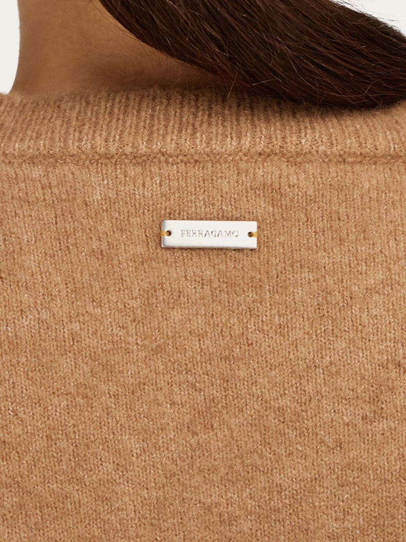 Ferragamo | Women's Sleeveless Gilet - Camel