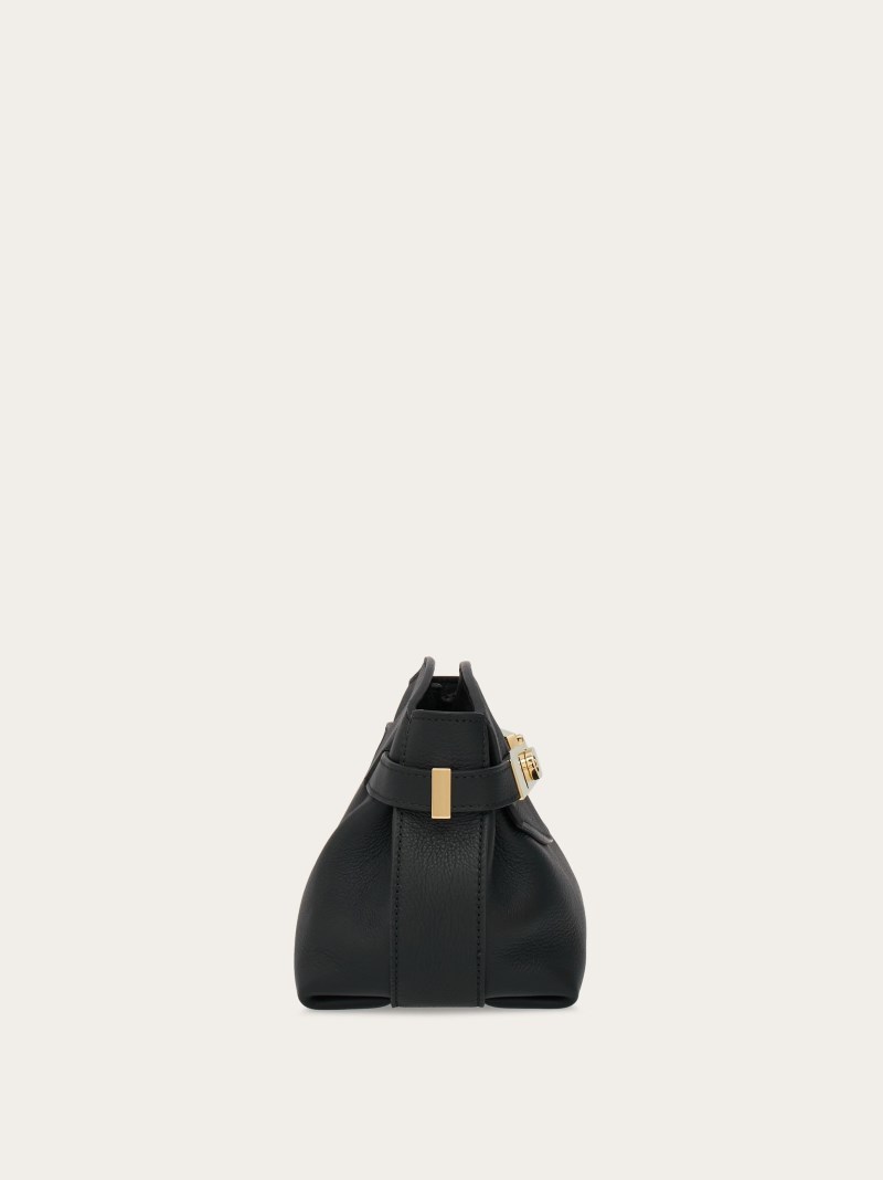 Ferragamo | Women's Hug Soft Crossbody Bag - Black