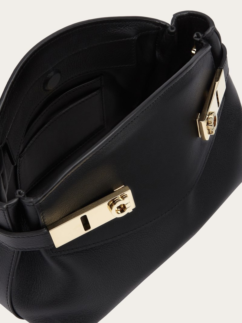 Ferragamo | Women's Hug Soft Crossbody Bag - Black