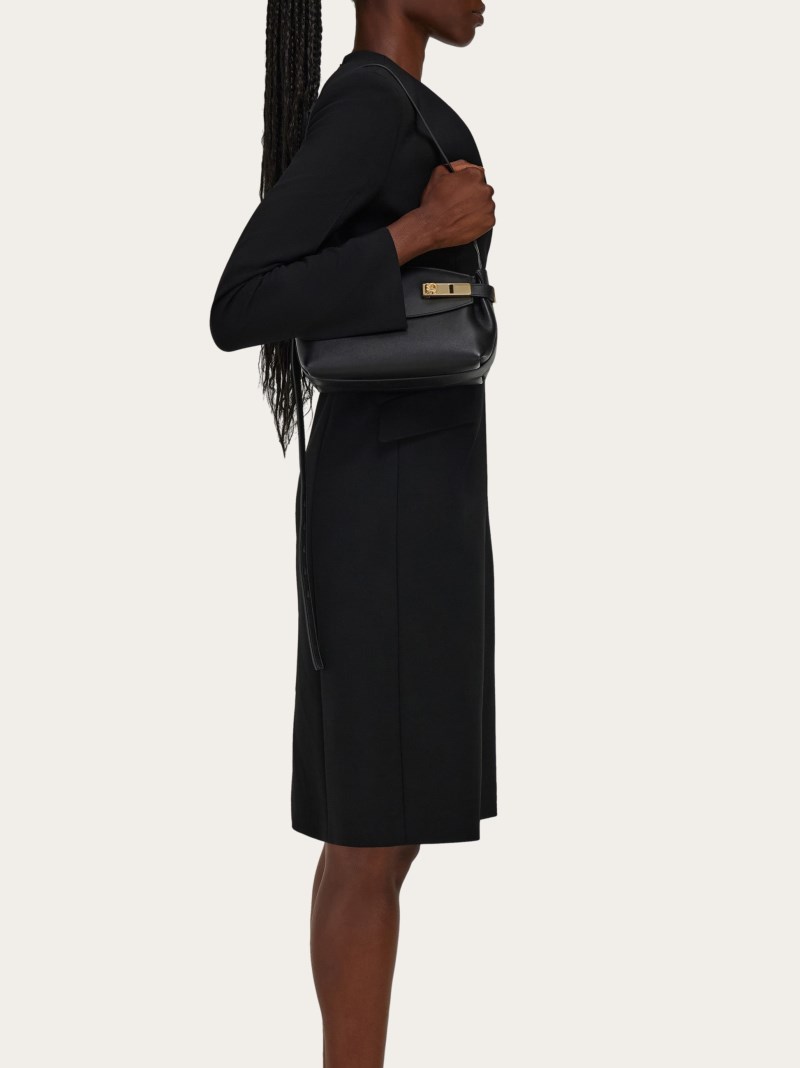Ferragamo | Women's Hug Soft Crossbody Bag - Black