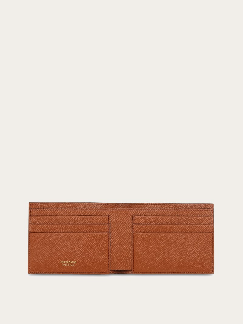 Ferragamo | Men's Gancini Wallet - Cognac