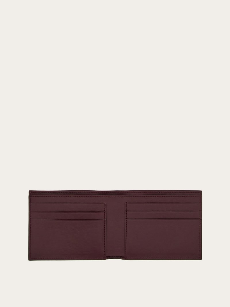 Ferragamo | Men's Classic Wallet - Dark Barolo