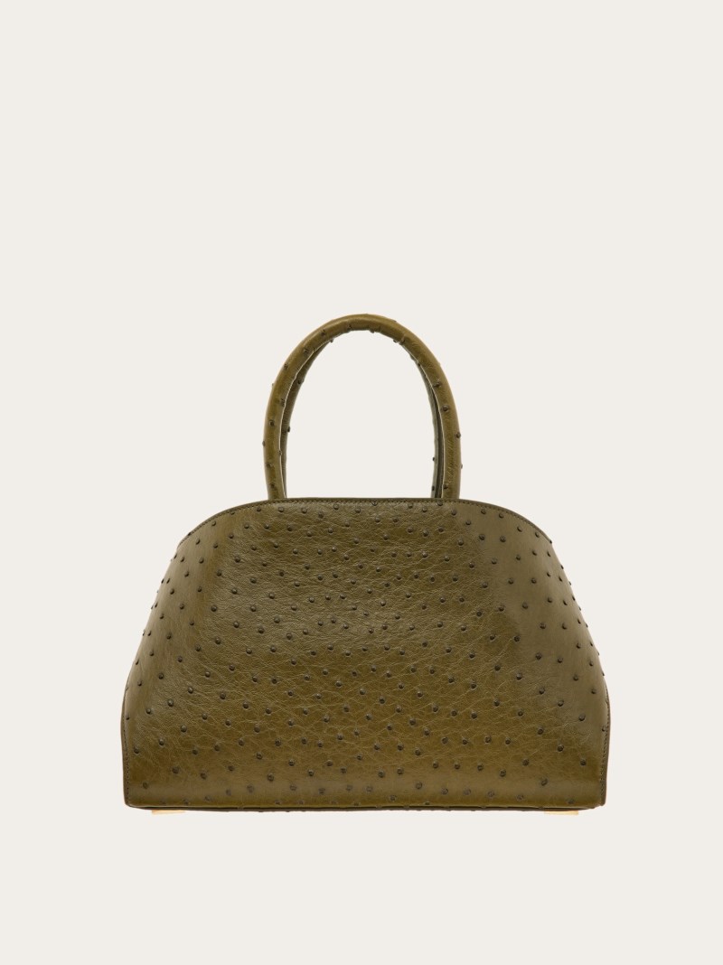 Ferragamo | Women's Hug Handbag - Olive Green