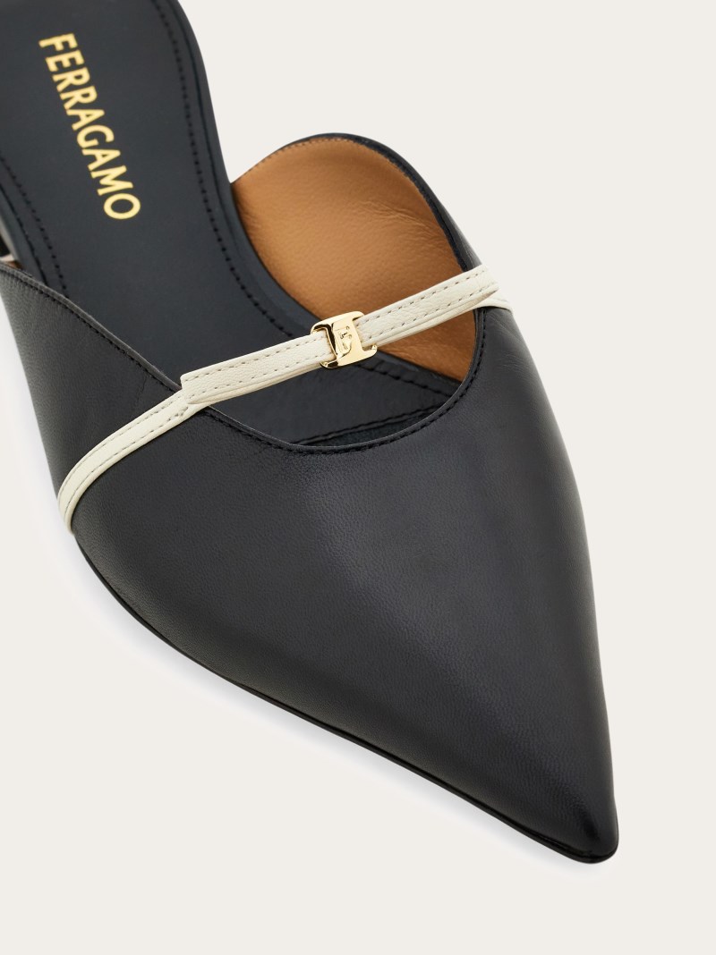 Ferragamo | Women's Mini Bow Mule - Black