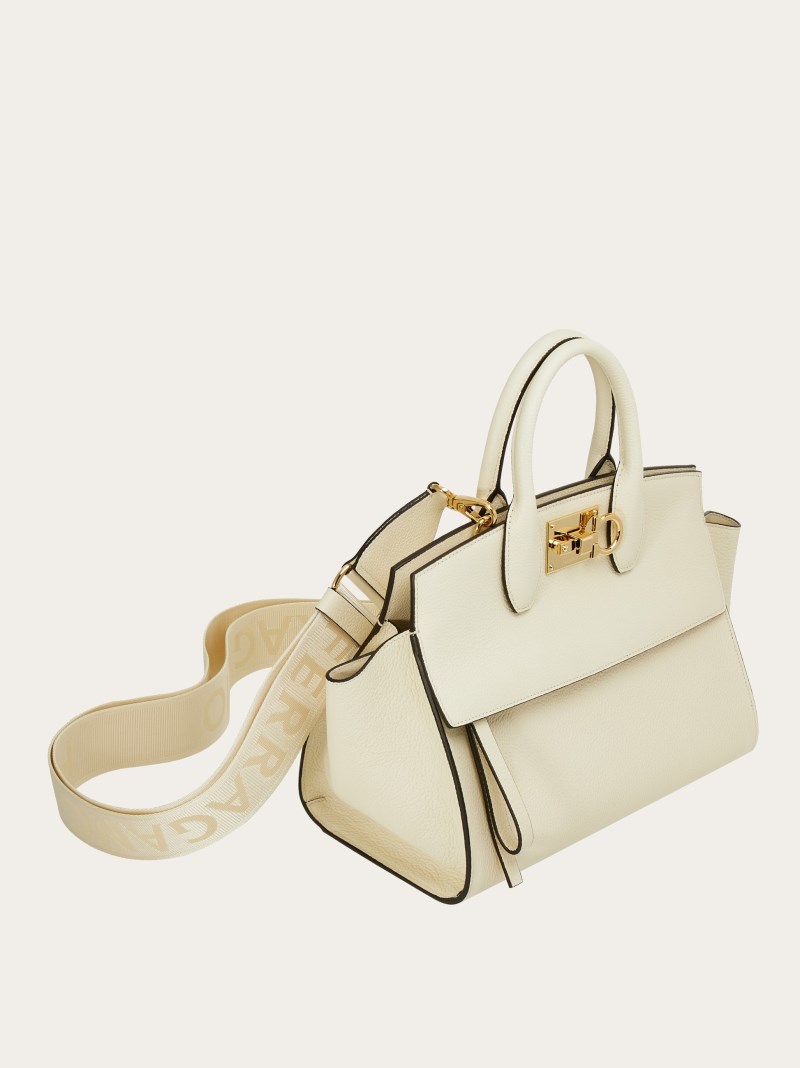 Ferragamo | Women's Studio Soft Bag - Mascarpone