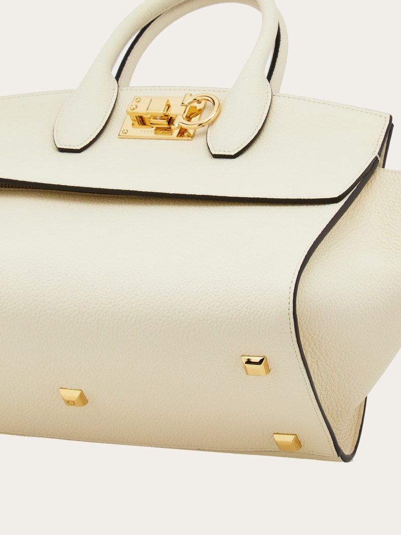 Ferragamo | Women's Studio Soft Bag - Mascarpone