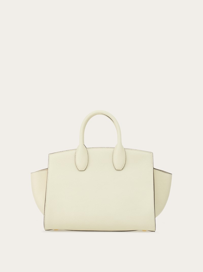Ferragamo | Women's Studio Soft Bag - Mascarpone