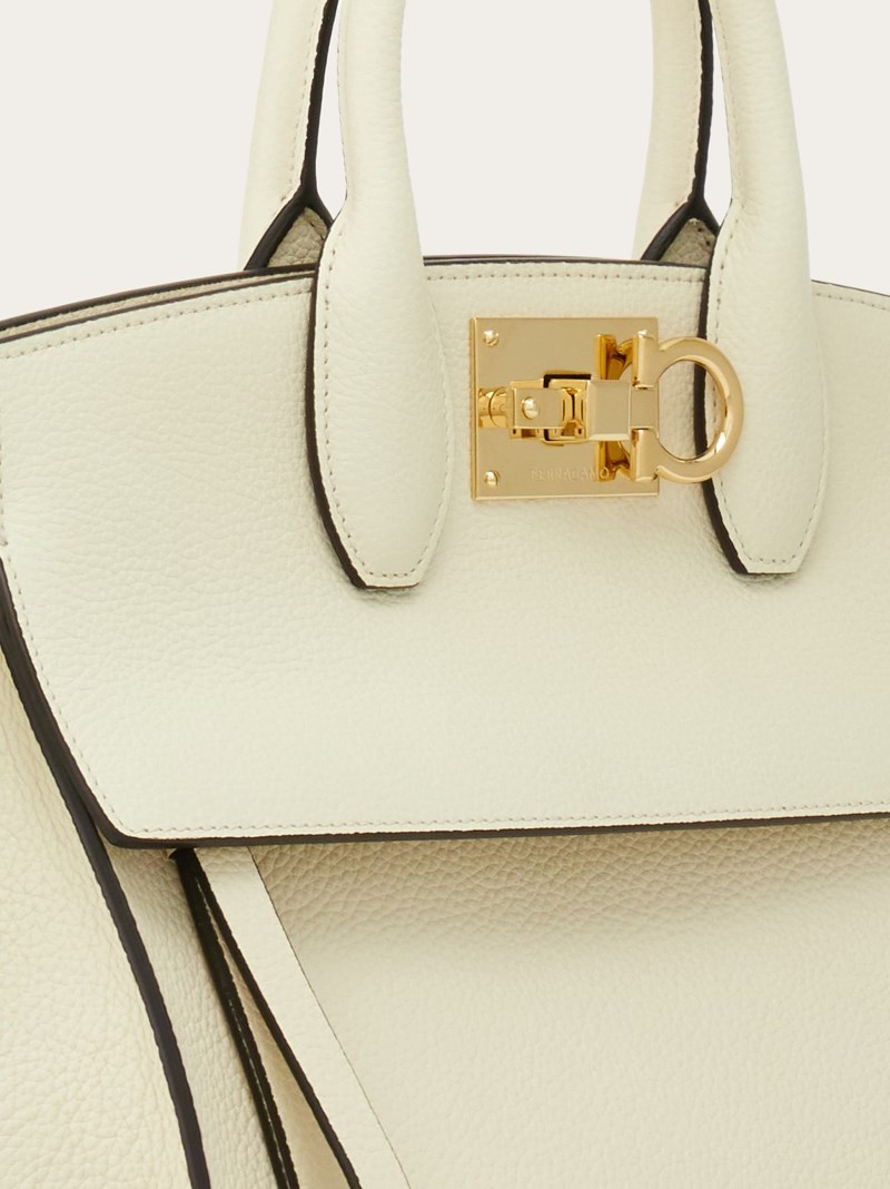 Ferragamo | Women's Studio Soft Bag - Mascarpone