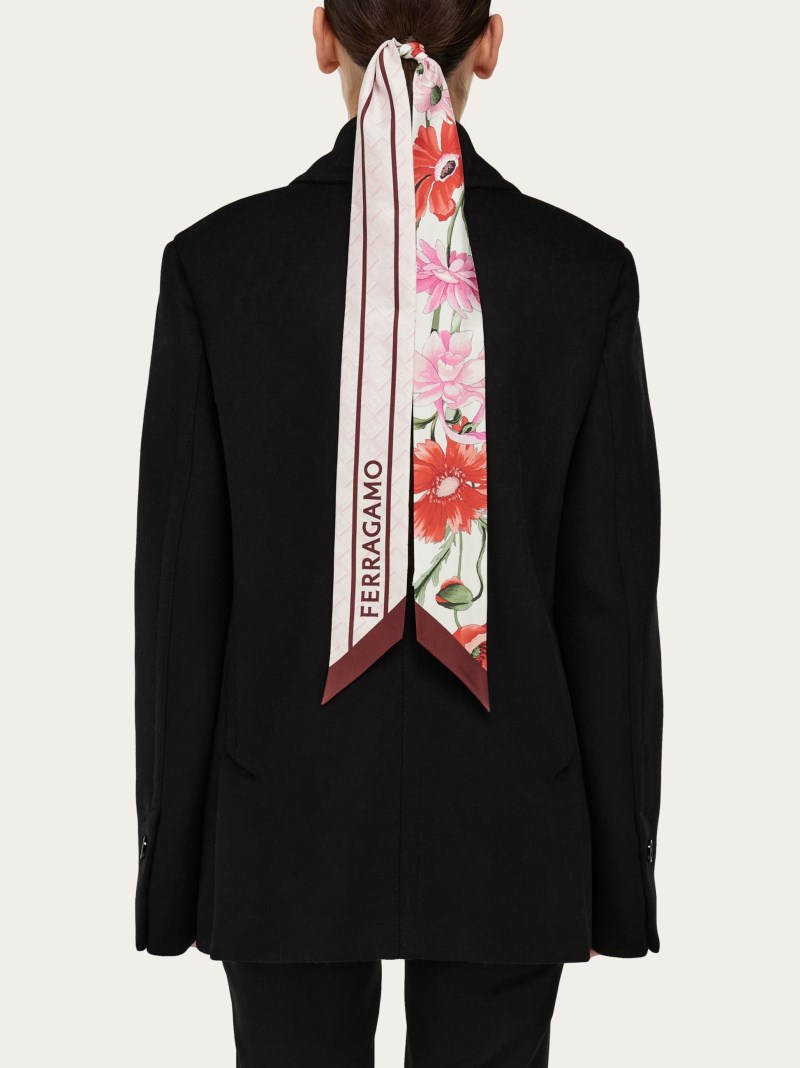 Ferragamo | Women's Bouquet Print Mini Bandeau - Cotton Candy