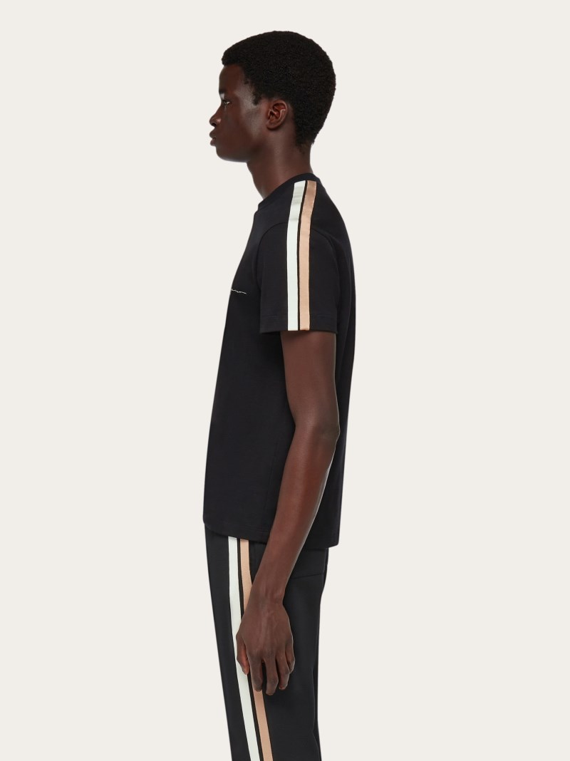 Ferragamo | Men's Sporty T-Shirt - Black