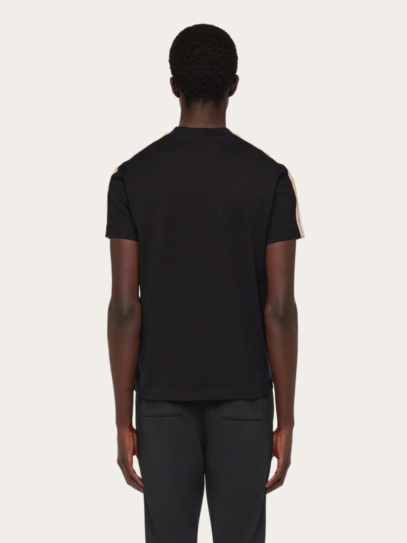 Ferragamo | Men's Sporty T-Shirt - Black
