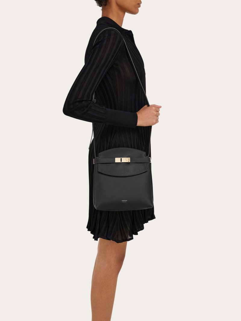 Ferragamo | Women's Hug Messenger Bag - Black