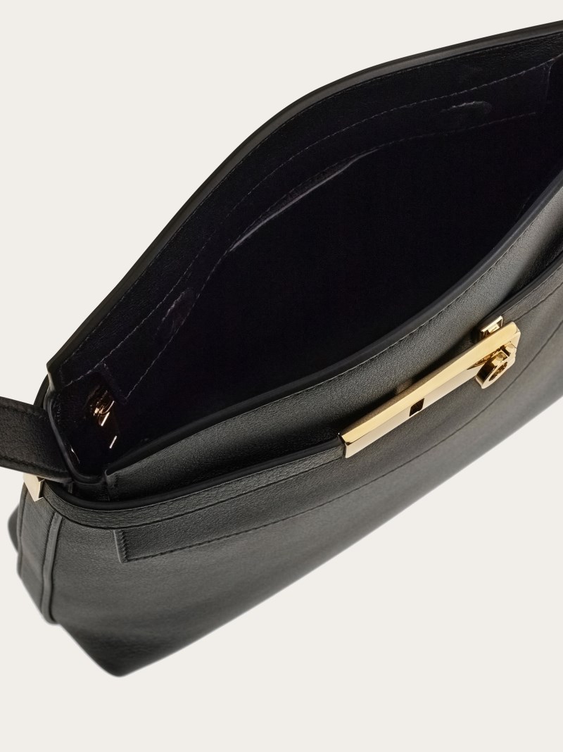 Ferragamo | Women's Hug Messenger Bag - Black
