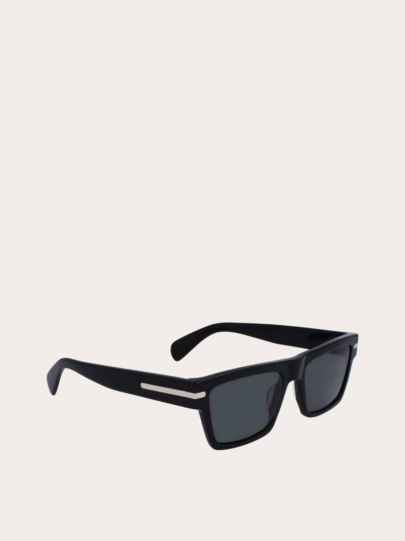 Ferragamo | Men's Sunglasses - Black/Grey