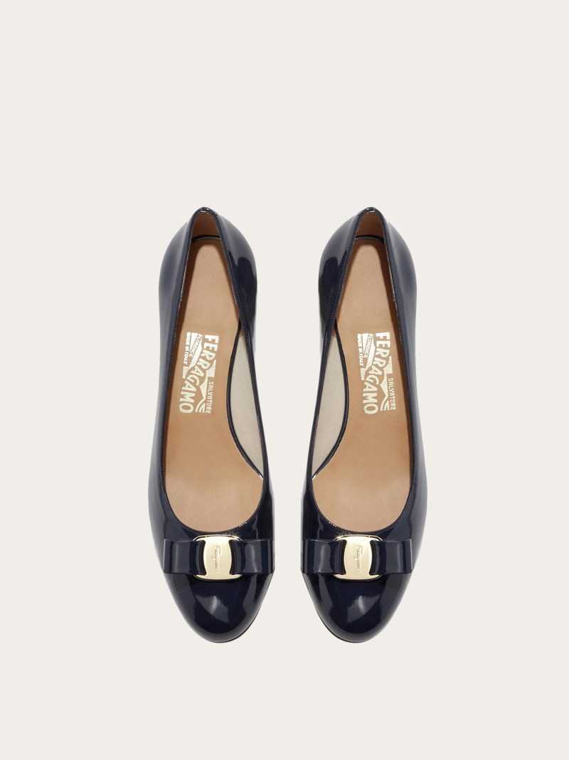 Ferragamo | Women's Vara Pump - Oxford Blue