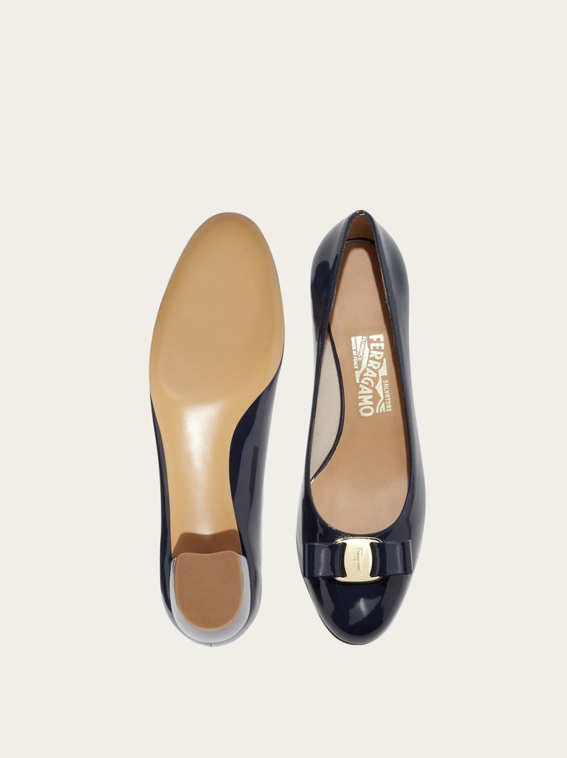 Ferragamo | Women's Vara Pump - Oxford Blue