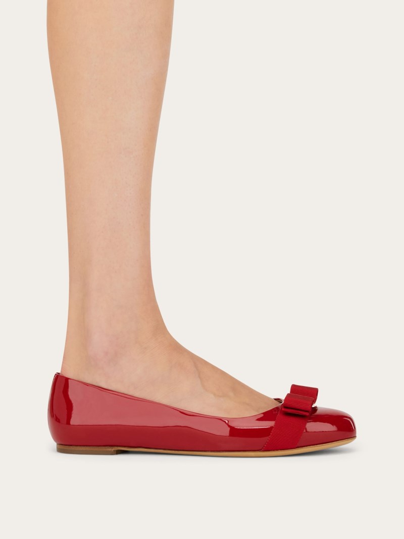 Ferragamo | Women's Varina Ballet Flat - Red