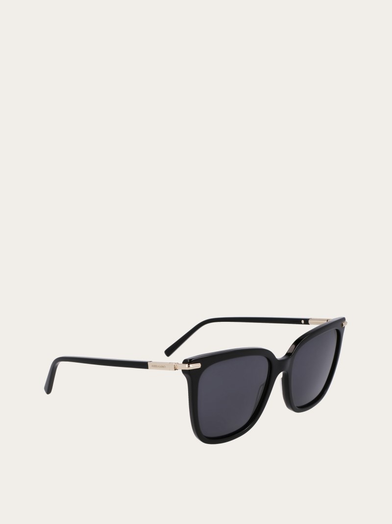 Ferragamo | Women's Sunglasses - Black/Grey