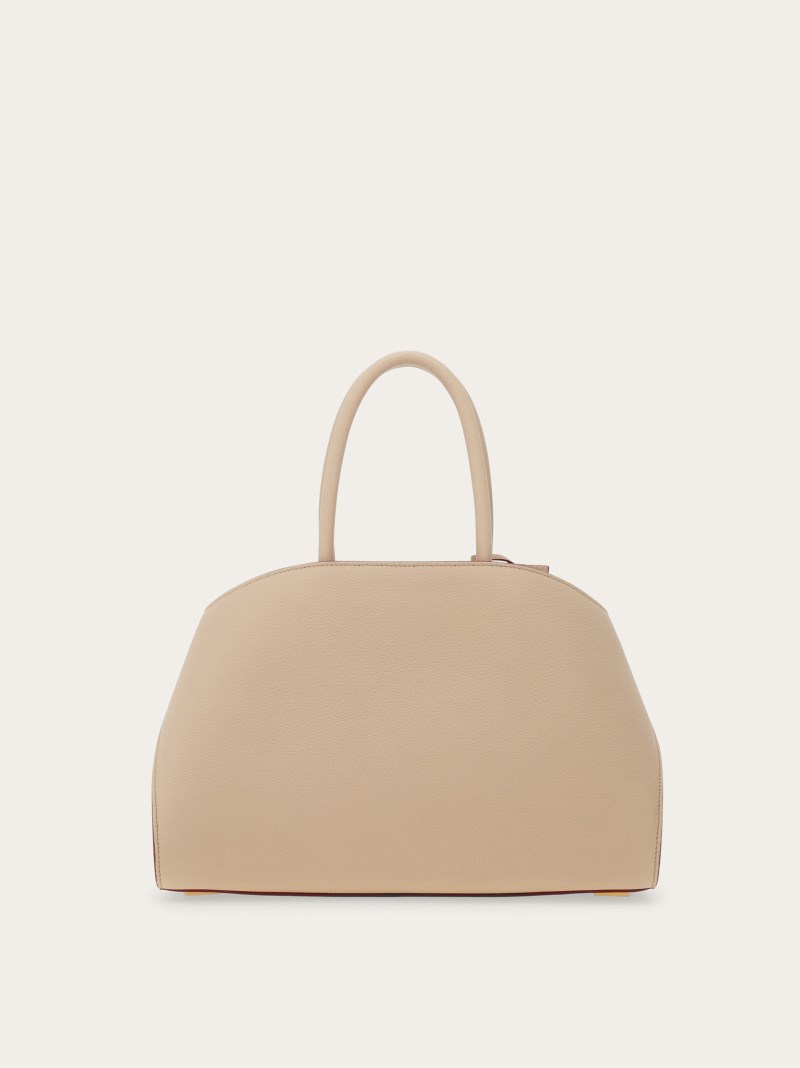 Ferragamo | Women's Hug Handbag - Stone