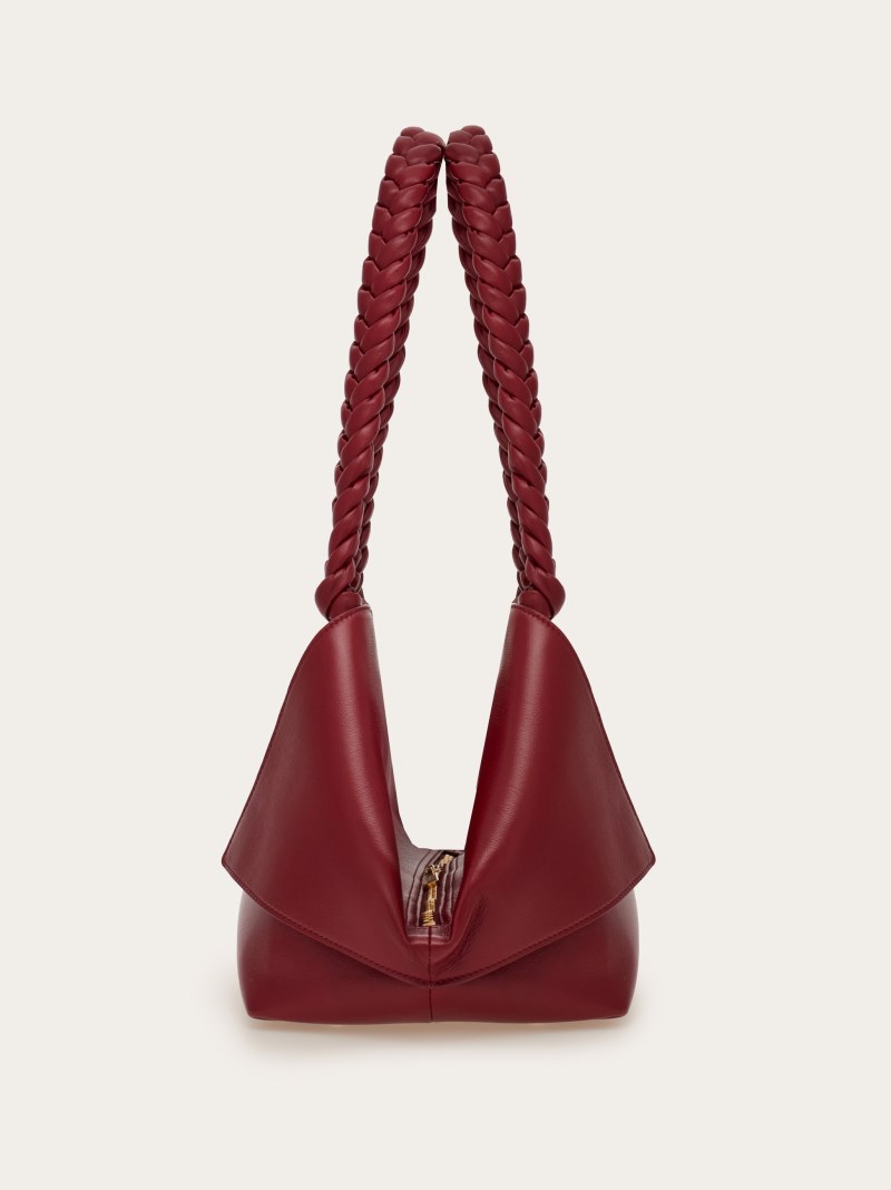 Ferragamo | Women's Shoulder Bag - Burgundy