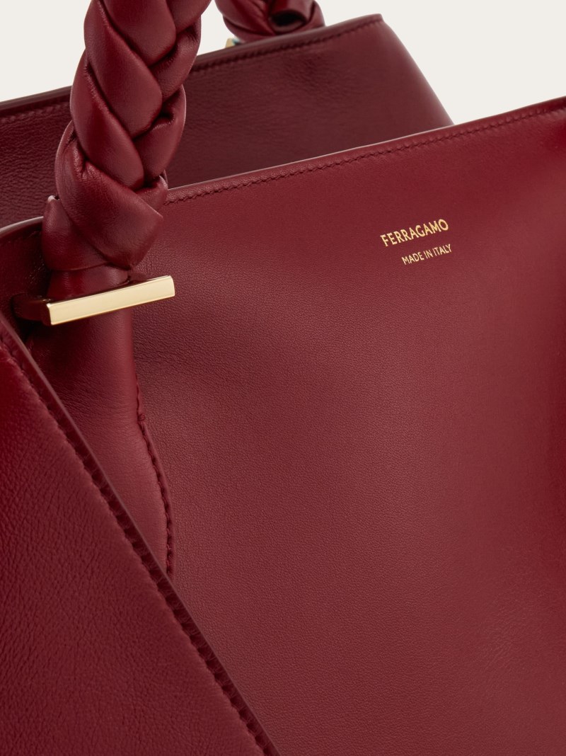 Ferragamo | Women's Shoulder Bag - Burgundy