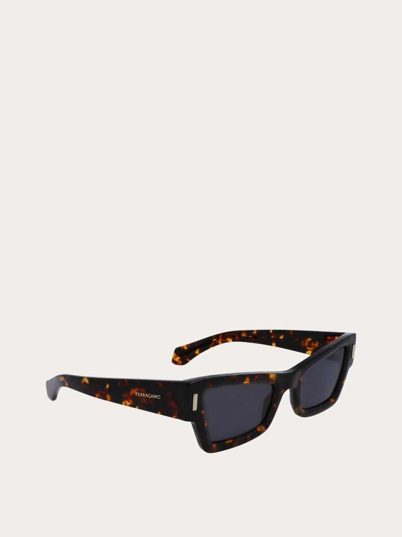 Ferragamo | Women's Sunglasses - Tortoise/Grey