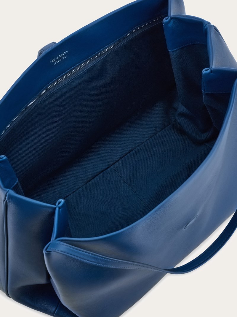 Ferragamo | Women's Tote Bag - Teal Blue