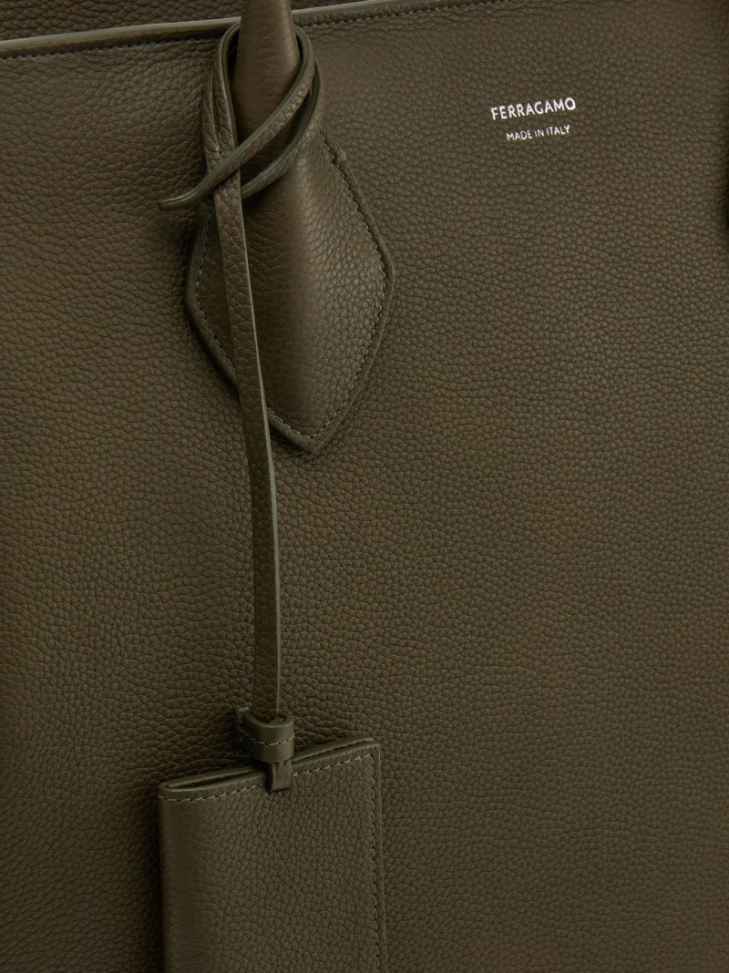 Ferragamo | Women's Tote Bag - Olive Green