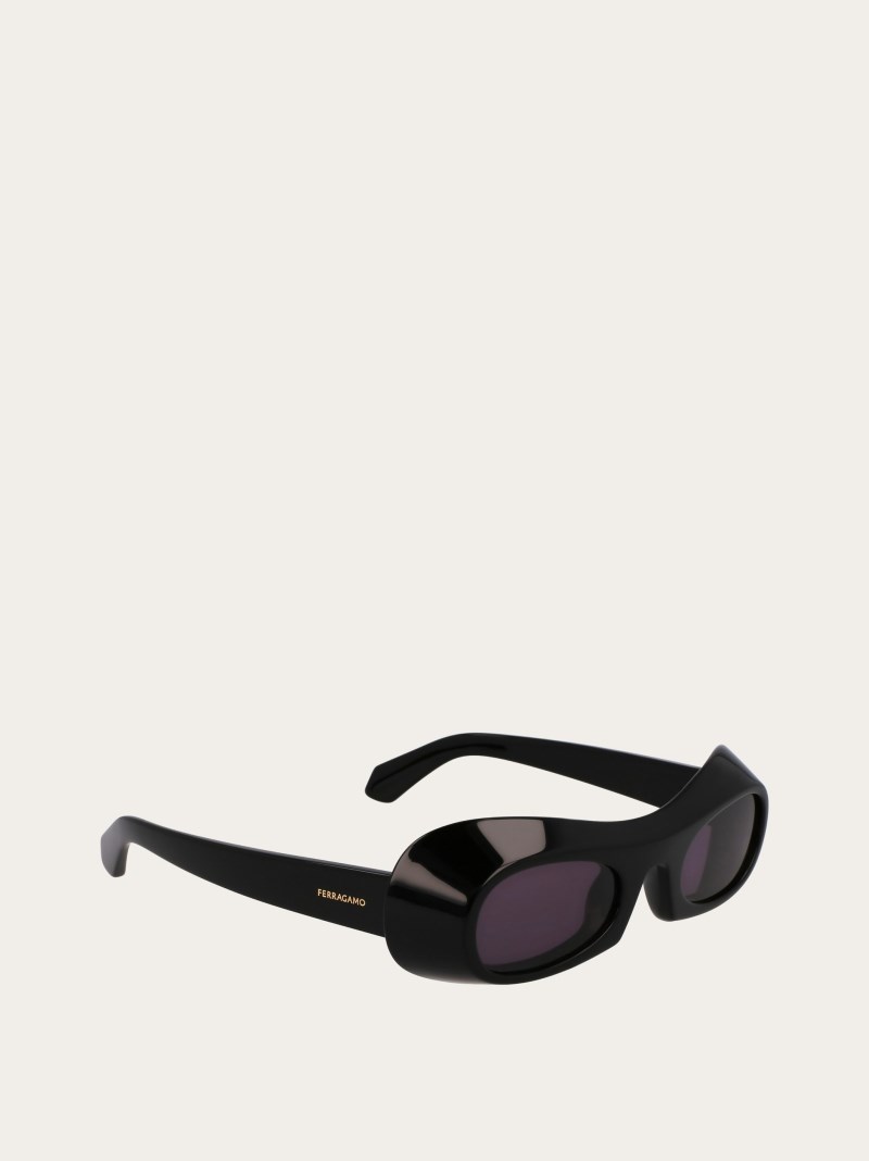 Ferragamo | Men's Sunglasses - Black/Grey