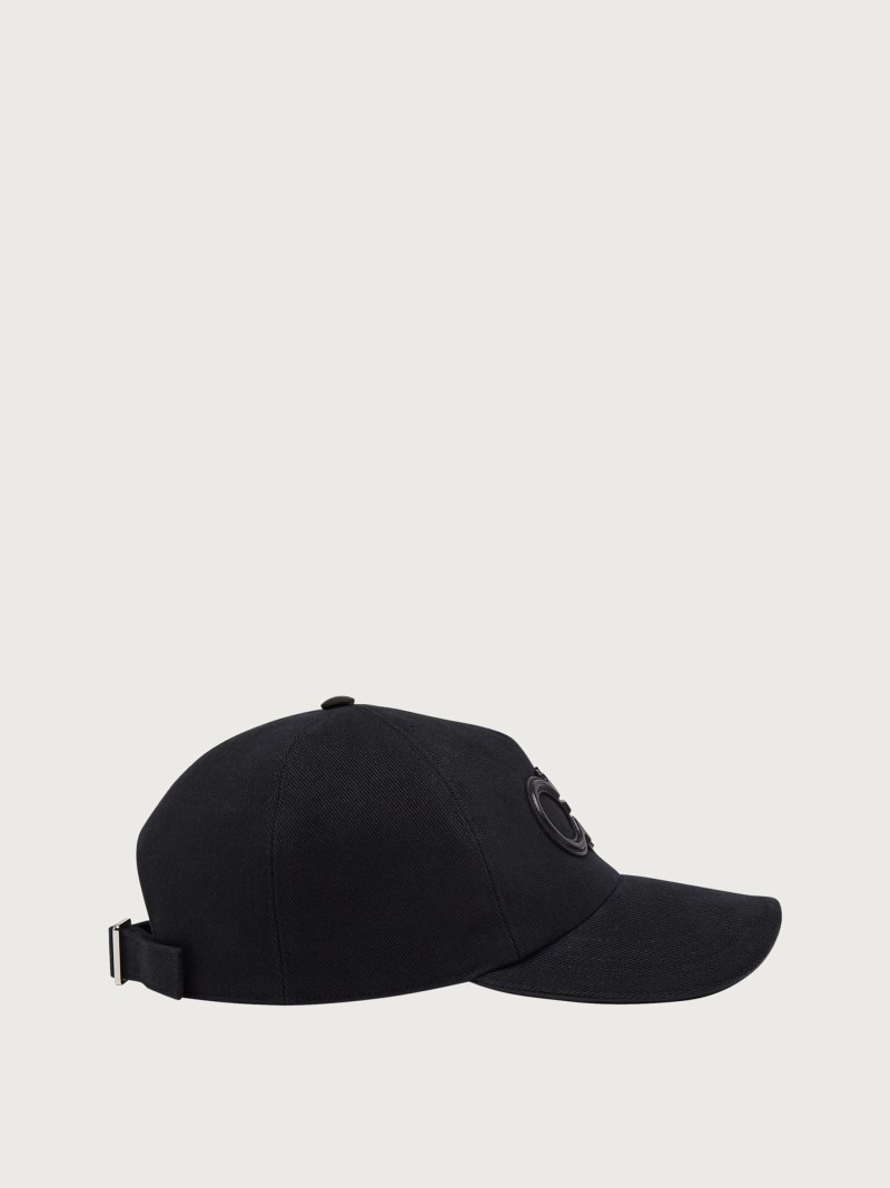 Ferragamo | Men's Baseball Cap - Black