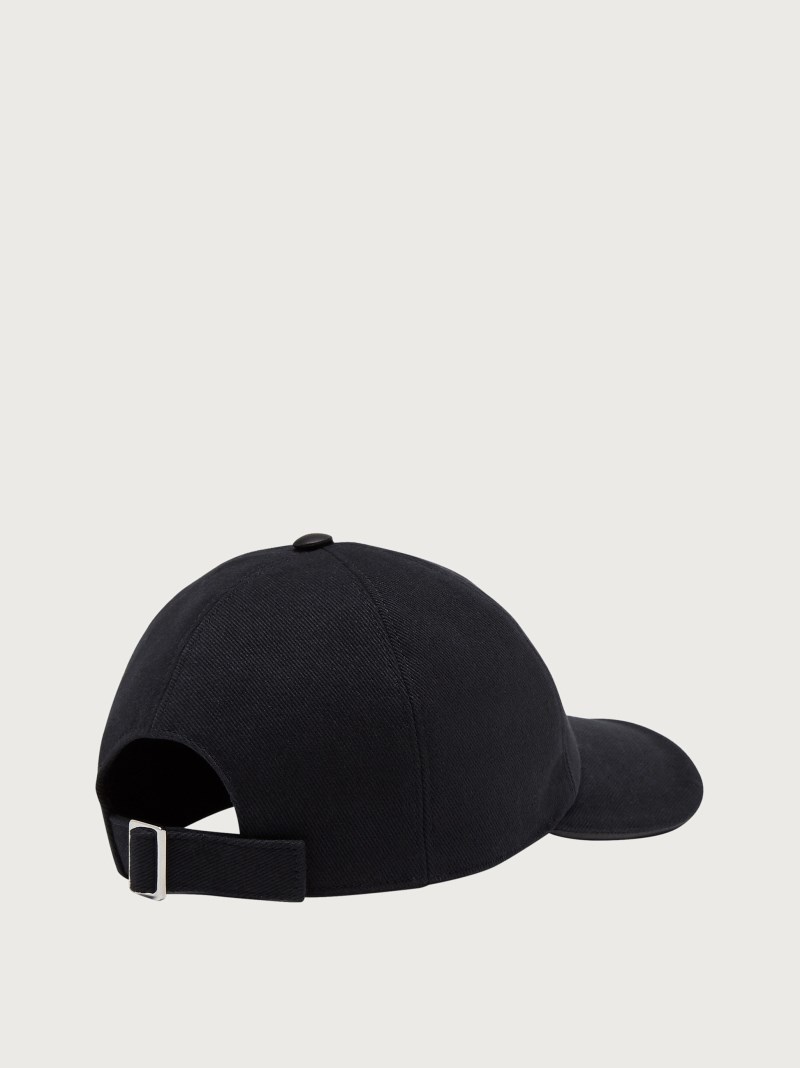Ferragamo | Men's Baseball Cap - Black