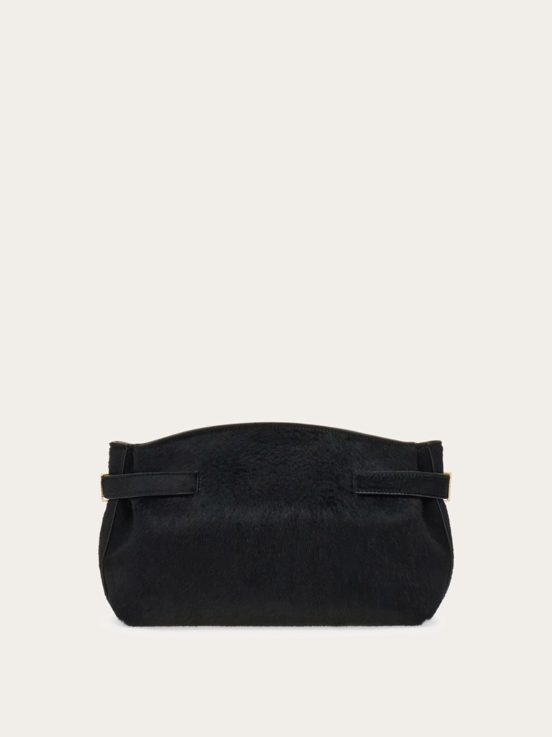 Ferragamo | Women's Hug Soft Crossbody Bag - Black