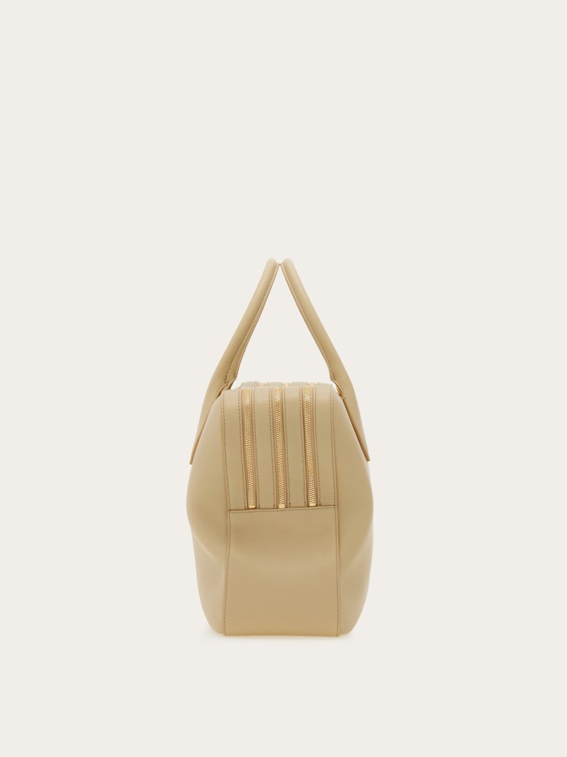 Ferragamo | Women's Handbag - Stone