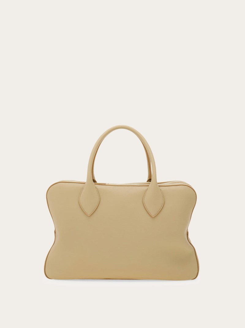 Ferragamo | Women's Handbag - Stone