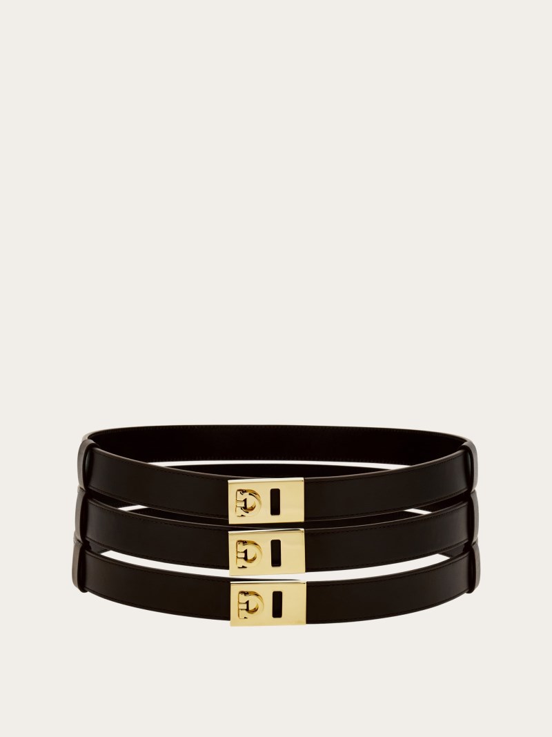 Ferragamo | Women's Hug Fixed Belt - Black