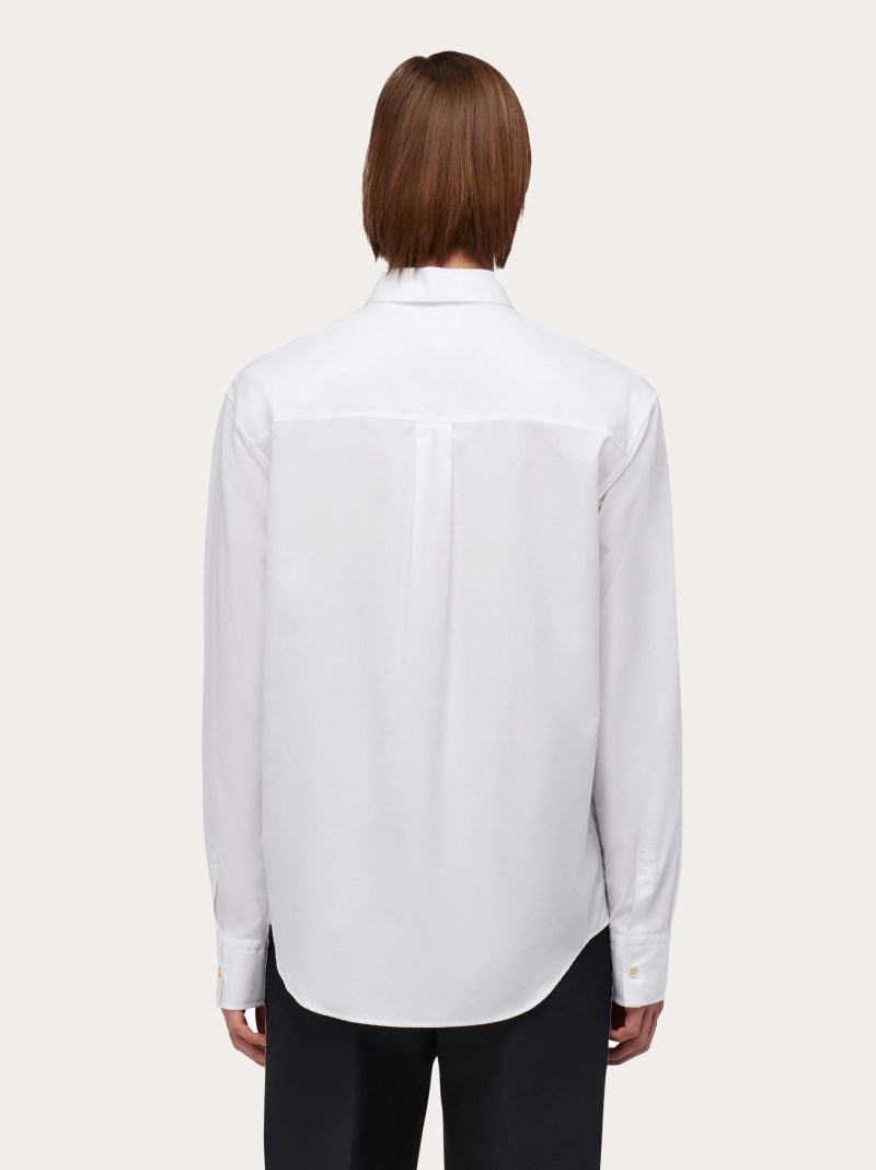 Ferragamo | Men's Long Sleeved Shirt - White