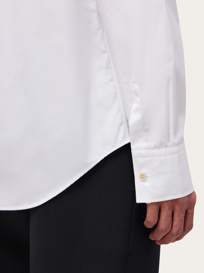 Ferragamo | Men's Long Sleeved Shirt - White