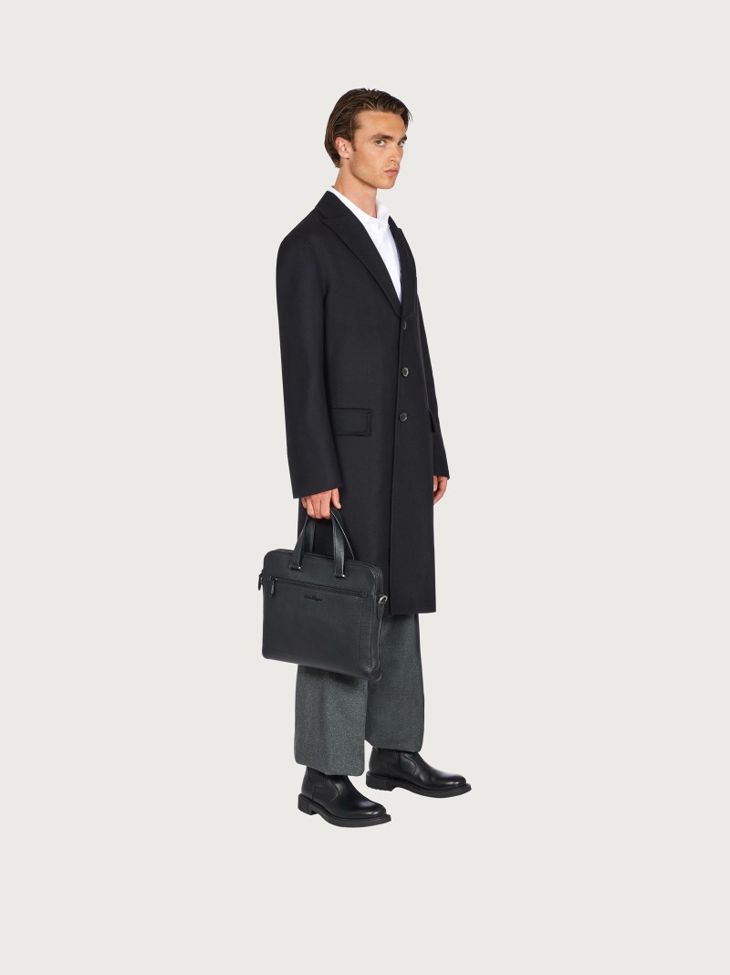 Ferragamo | Men's Business Bag - Black